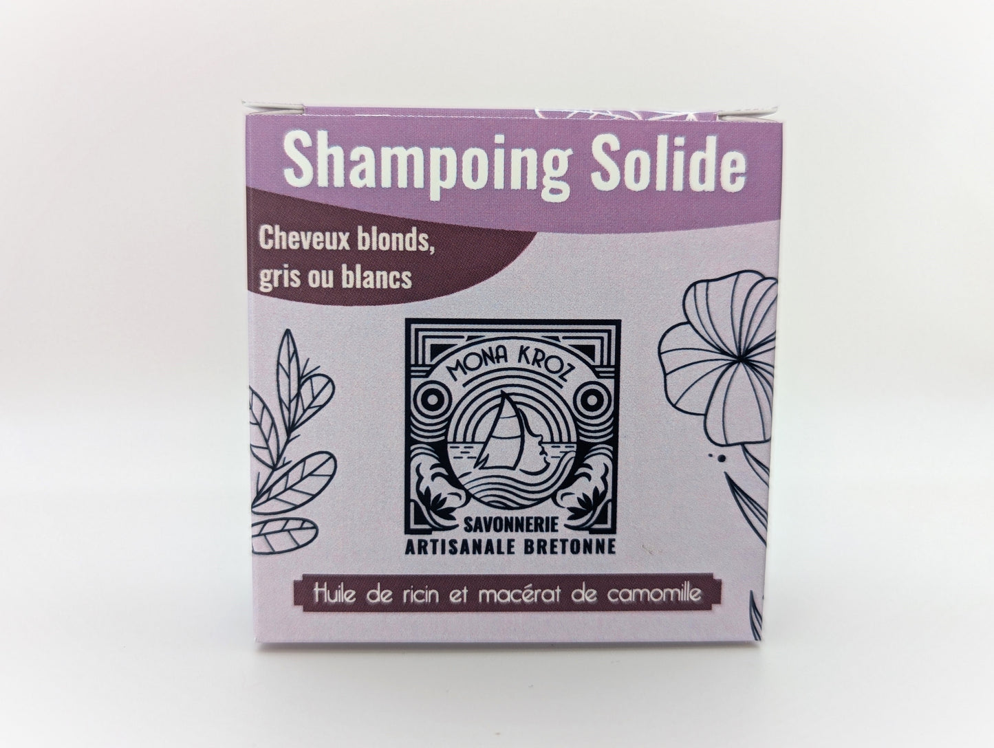 Shampoing solide anti-reflets *cheveux gris, blancs, blonds*