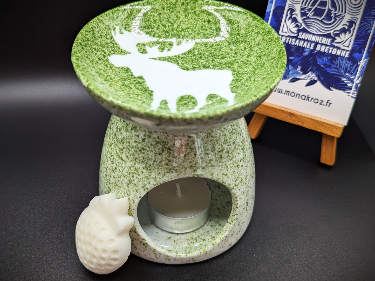 Diffuseur en céramique motif renne