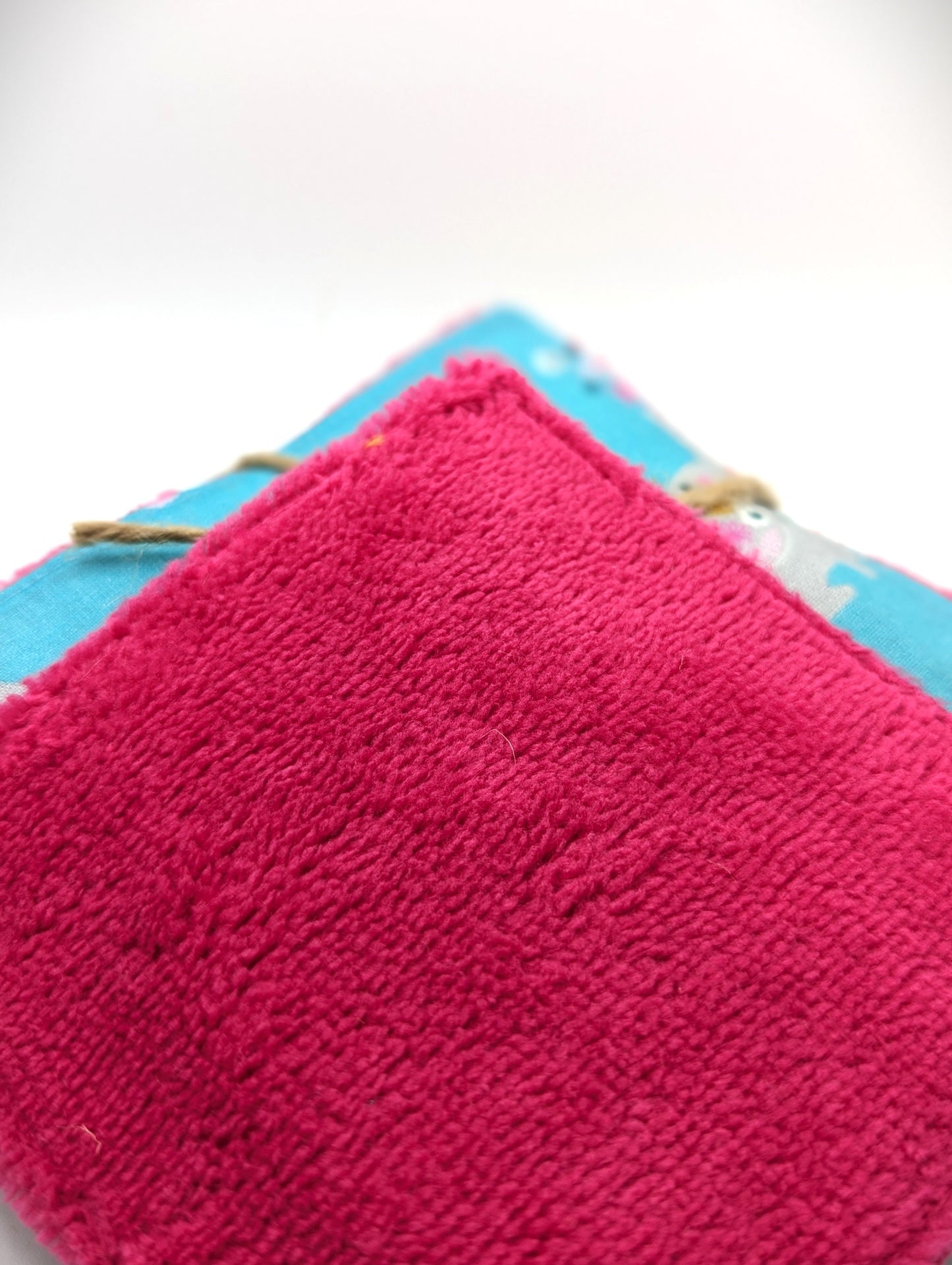 Lingettes lavables en coton