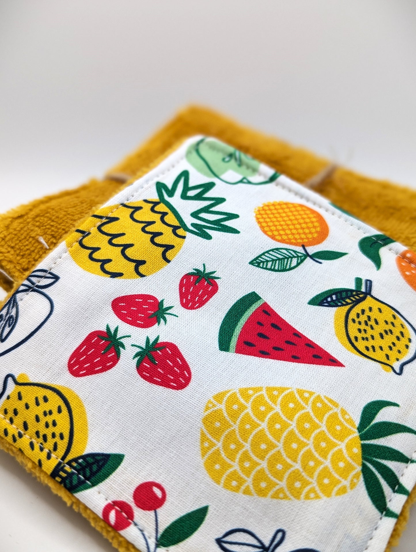 Lingettes lavables en coton