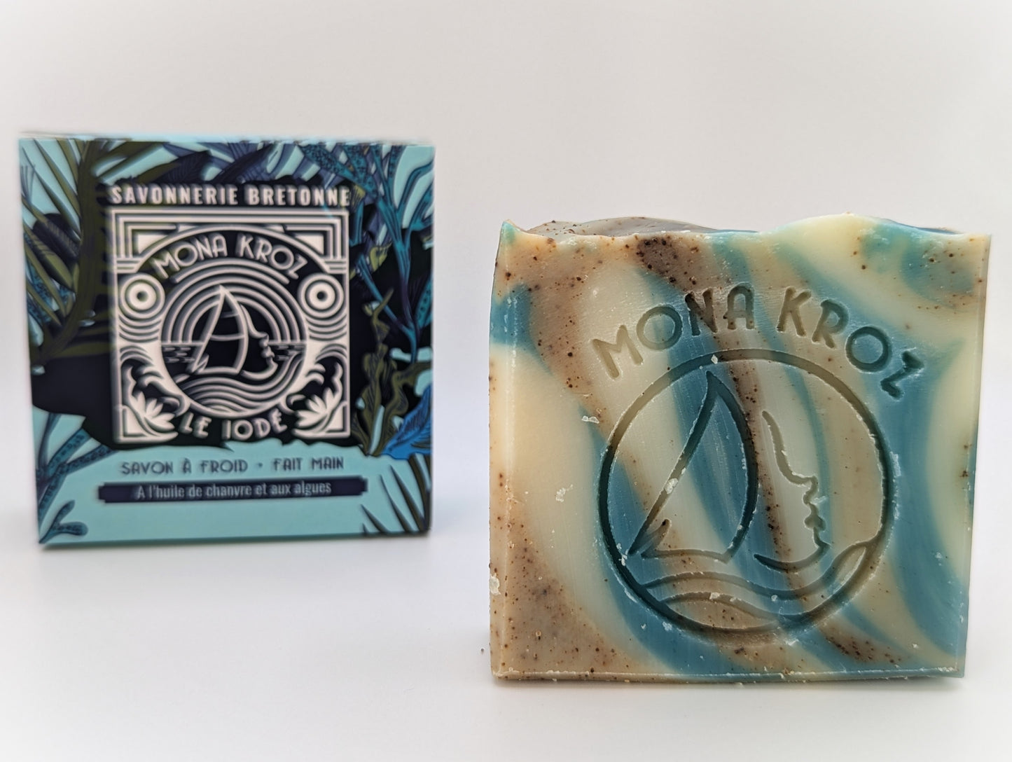 Le Iodé ~ savon mains & corps ~ saponifié à froid