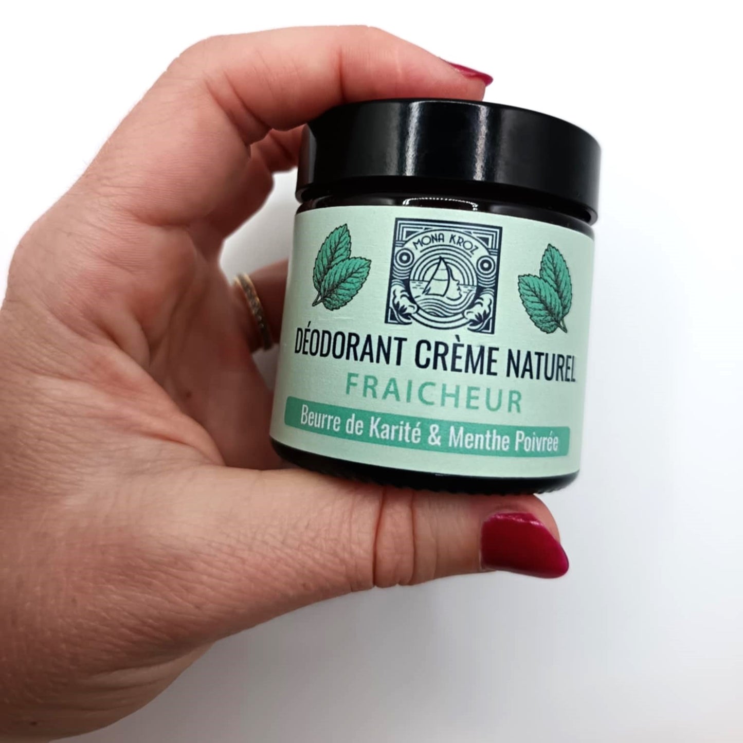 Déodorant Crème Naturel Parfumé à la Menthe