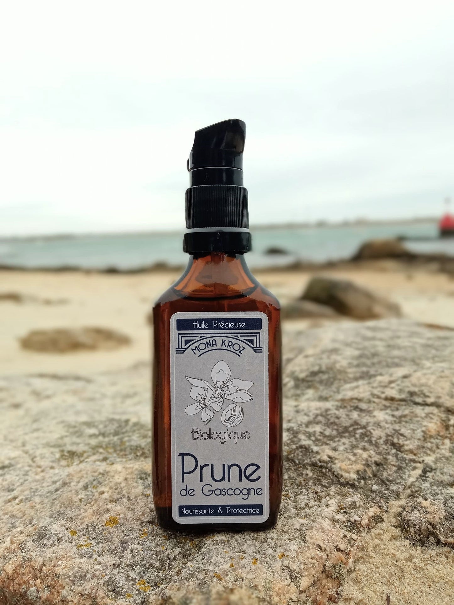 Huile Visage Nourrissante Biologique ~ Prune de Gascogne