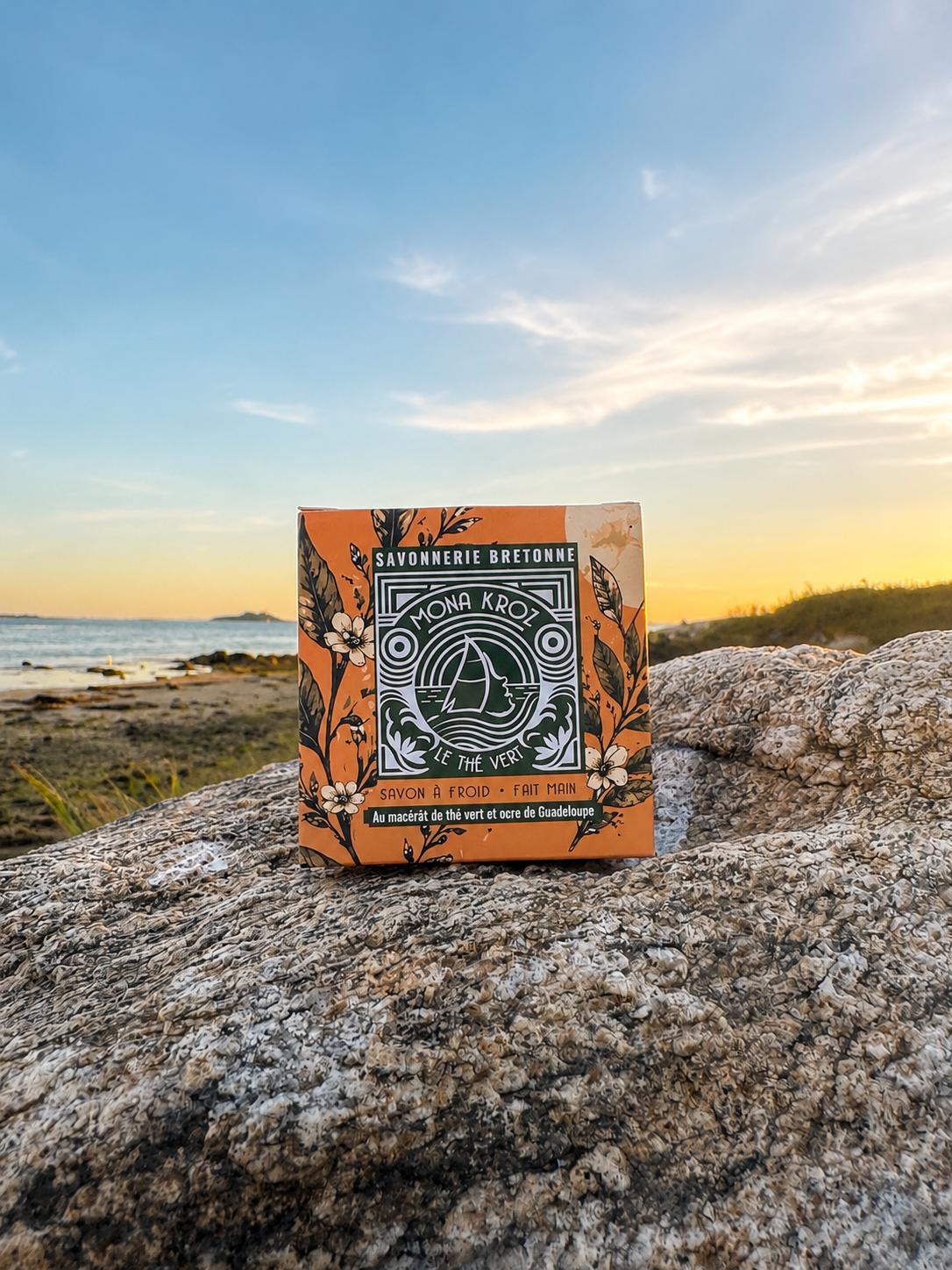 Le Thé Vert ~ savon mains & corps ~ saponifié à froid
