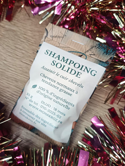 Shampoing solide moussant naturel *normaux à gras*