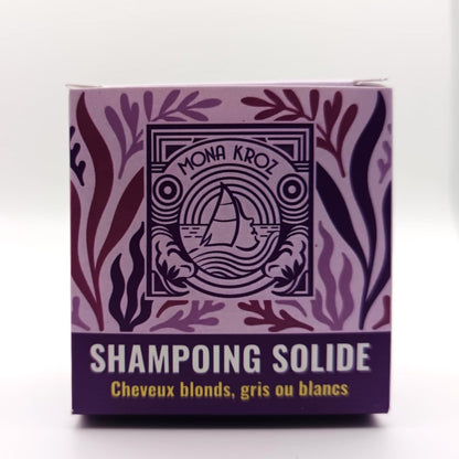 Shampoing solide anti-reflets *cheveux gris, blancs, blonds*
