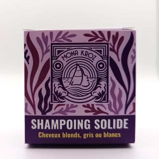 Shampoing solide anti-reflets *cheveux gris, blancs, blonds*